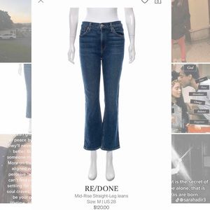 RE/DONE Originals Denim Flare Jeans 2018